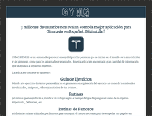 Tablet Screenshot of gymgfitness.com
